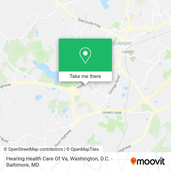 Hearing Health Care Of Va map