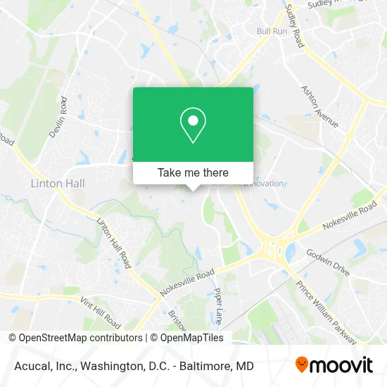 Acucal, Inc. map
