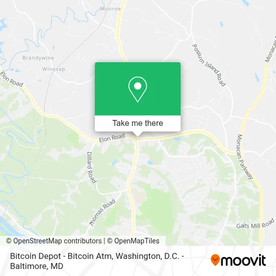 Bitcoin Depot - Bitcoin Atm map
