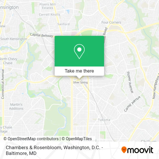 Chambers & Rosenbloom map
