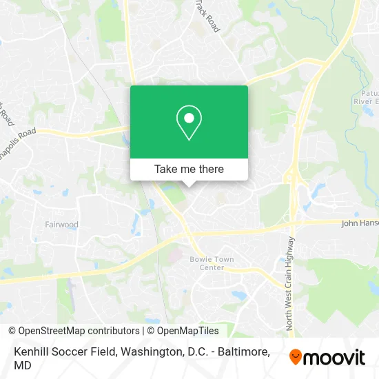 Kenhill Soccer Field map