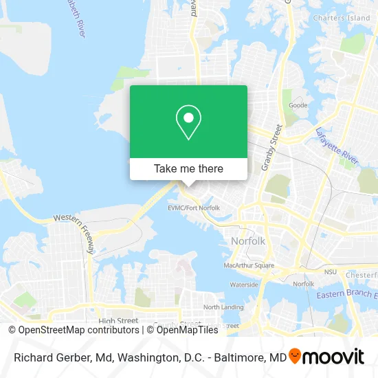 Richard Gerber, Md map