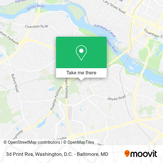 3d Print Rva map