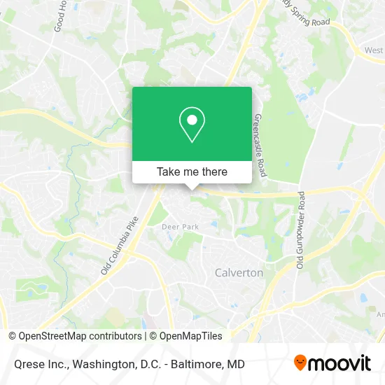 Qrese Inc. map