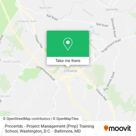 Pmcertdc - Project Management (Pmp) Training School map