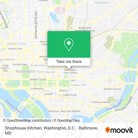 Shophouse Kitchen map