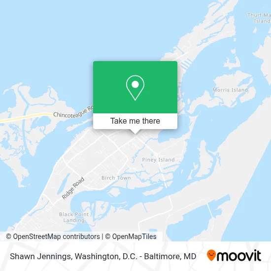 Shawn Jennings map