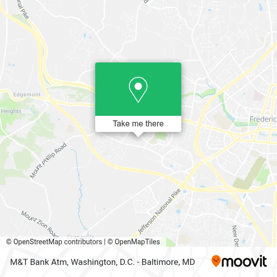 M&T Bank Atm map