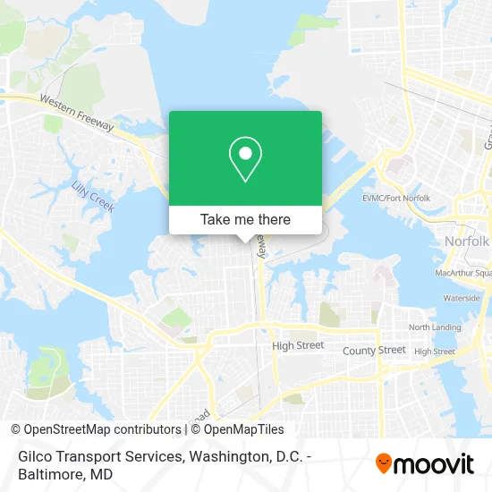 Gilco Transport Services map