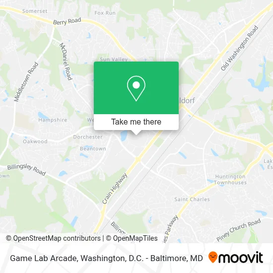 Game Lab Arcade map