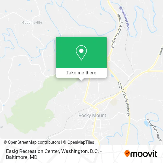 Essig Recreation Center map