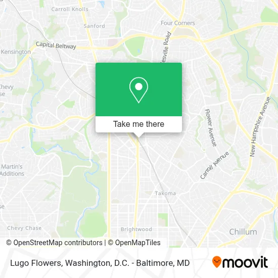 Lugo Flowers map