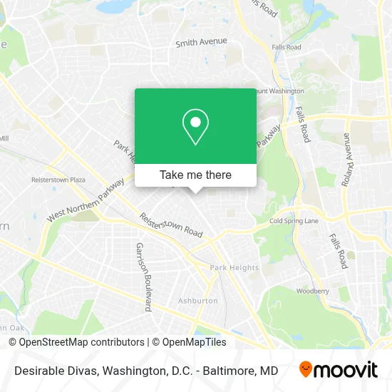 Desirable Divas map