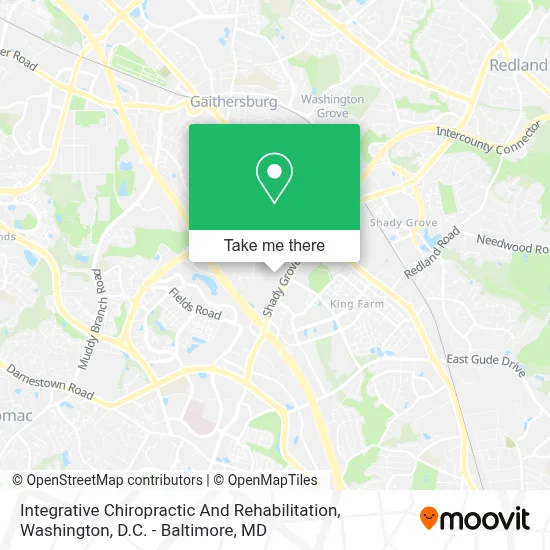 Integrative Chiropractic And Rehabilitation map