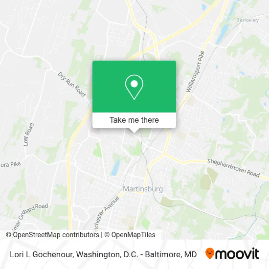 Lori L Gochenour map