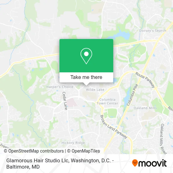 Glamorous Hair Studio Llc map