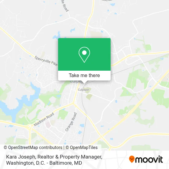 Kara Joseph, Realtor & Property Manager map