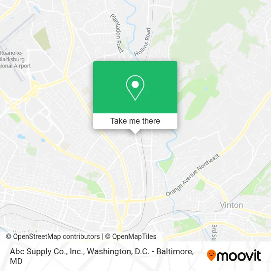Abc Supply Co., Inc. map
