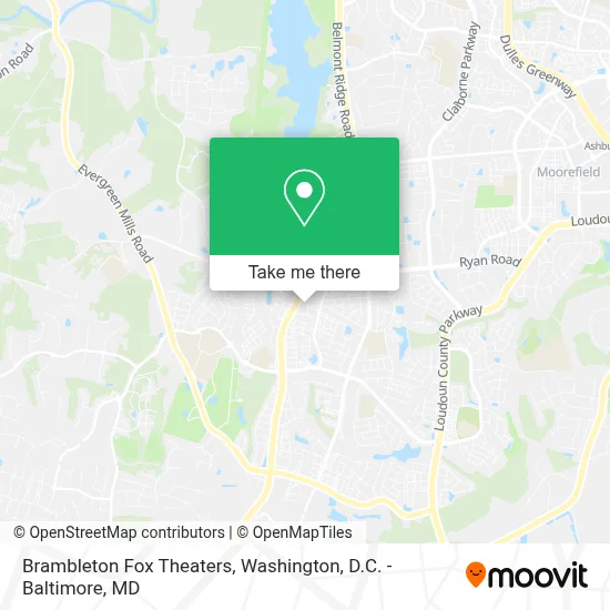 Brambleton Fox Theaters map