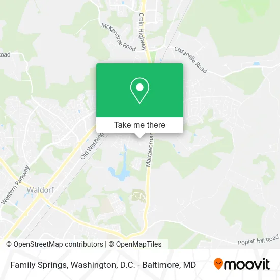 Family Springs map