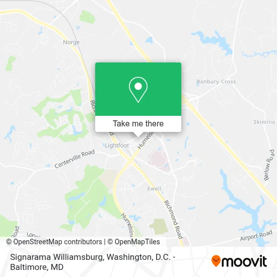 Signarama Williamsburg map