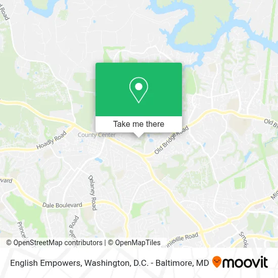 English Empowers map