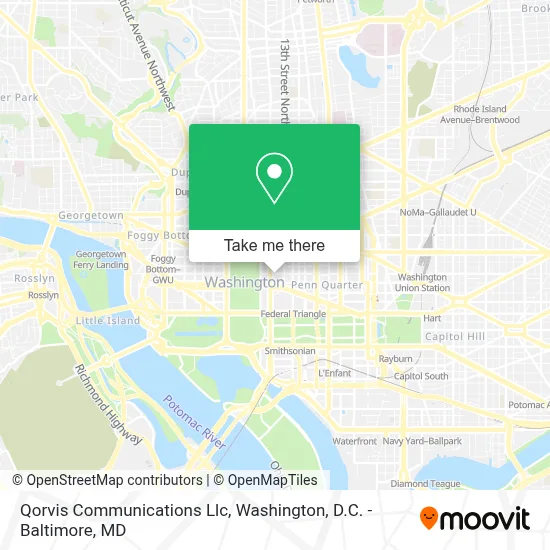 Qorvis Communications Llc map
