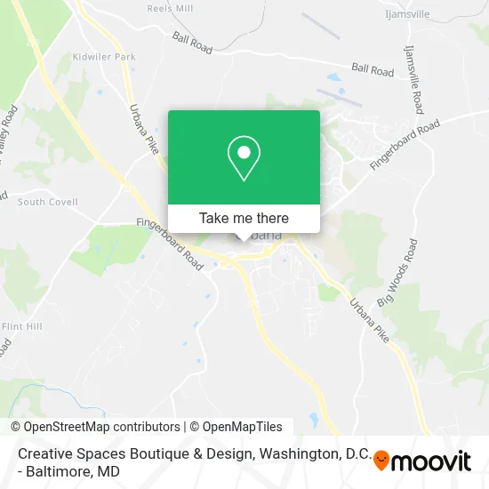 Creative Spaces Boutique & Design map