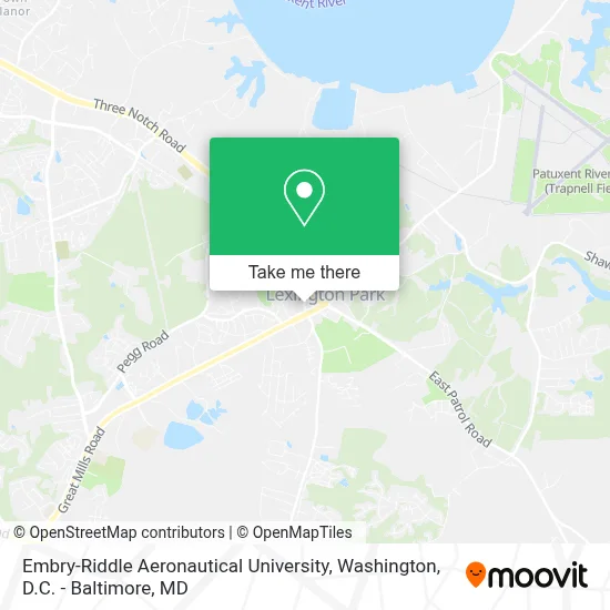 Embry-Riddle Aeronautical University map