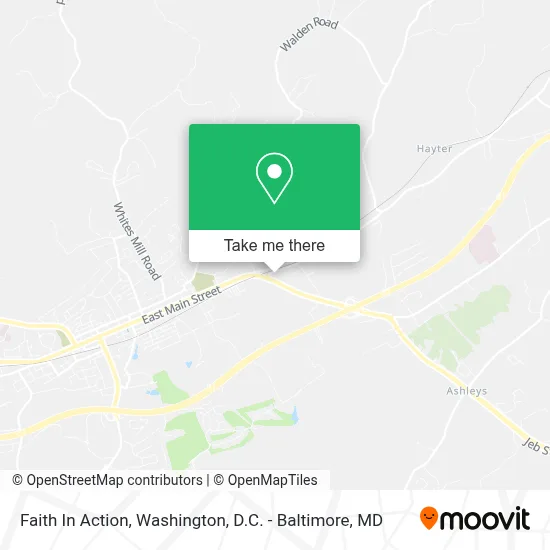 Faith In Action map