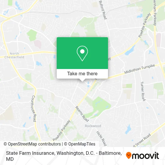 State Farm Insurance map