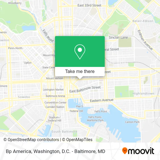 Bp America map