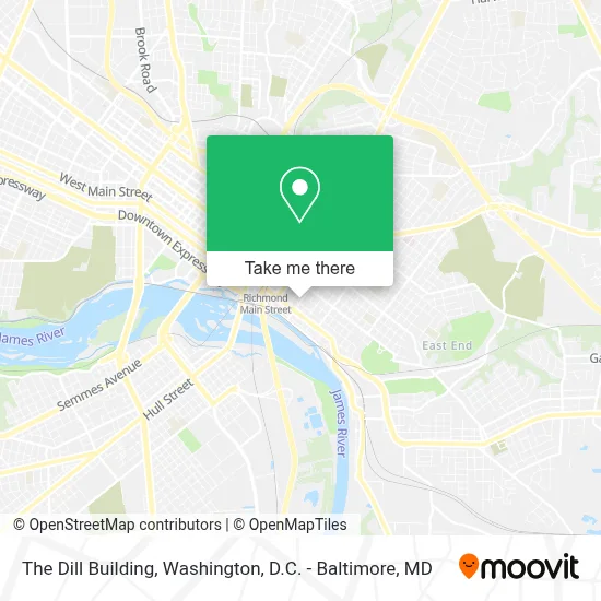 The Dill Building map