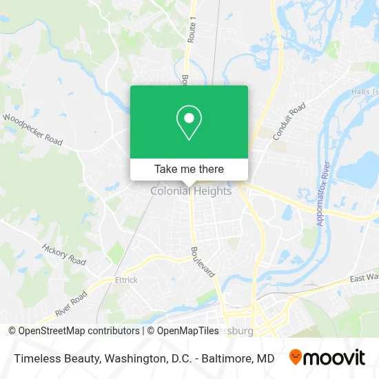 Timeless Beauty map