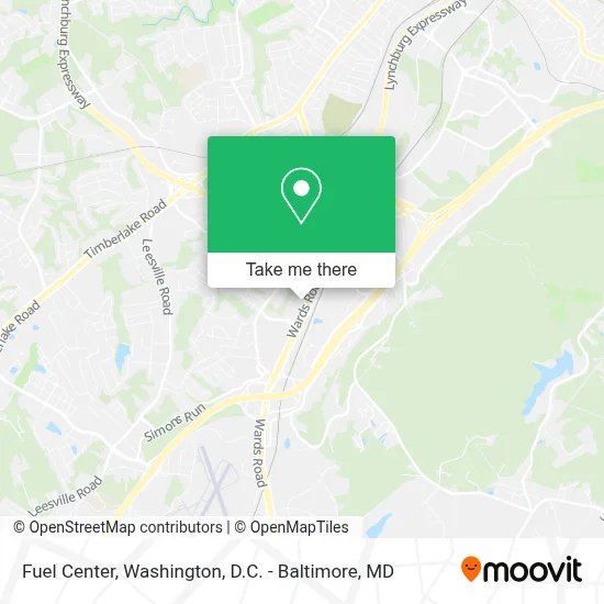 Fuel Center map