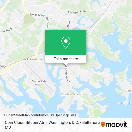 Coin Cloud Bitcoin Atm map