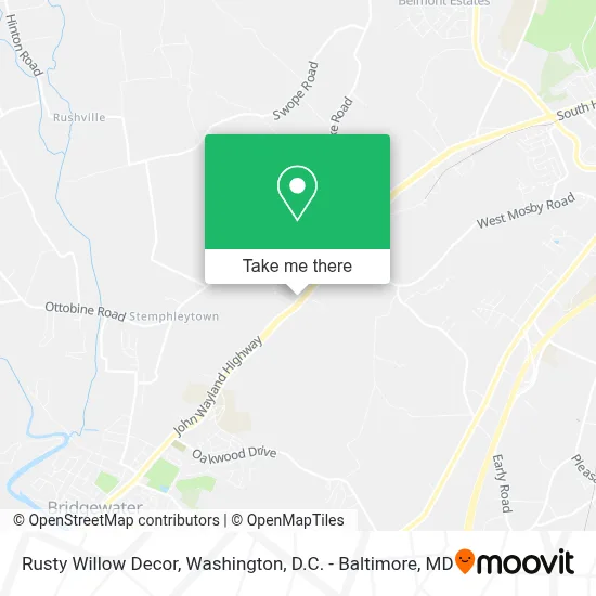 Rusty Willow Decor map