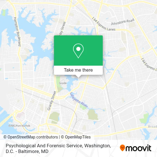 Psychological And Forensic Service map