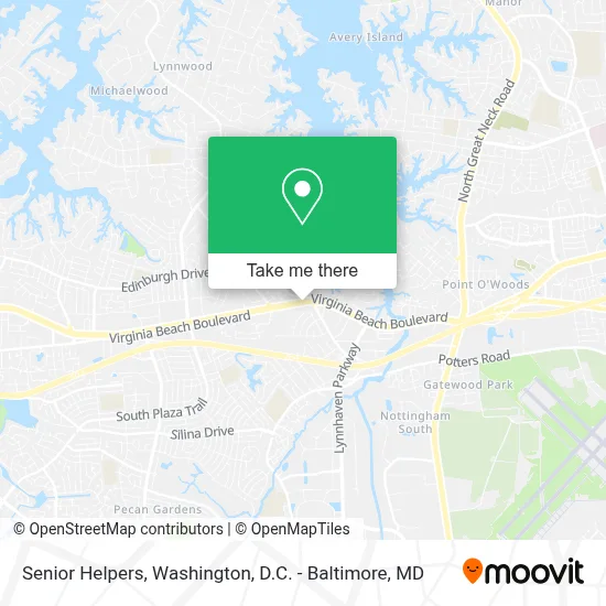 Senior Helpers map