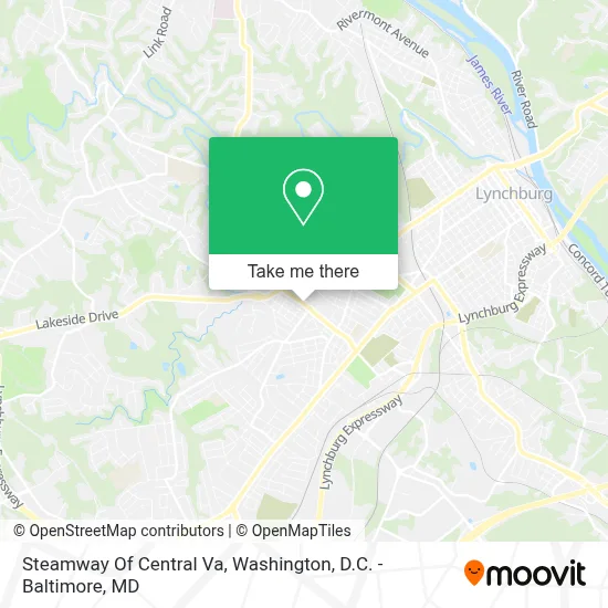 Steamway Of Central Va map