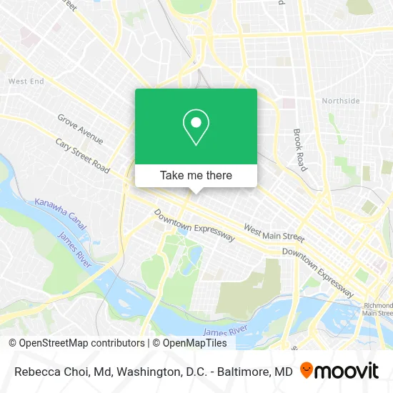 Rebecca Choi, Md map