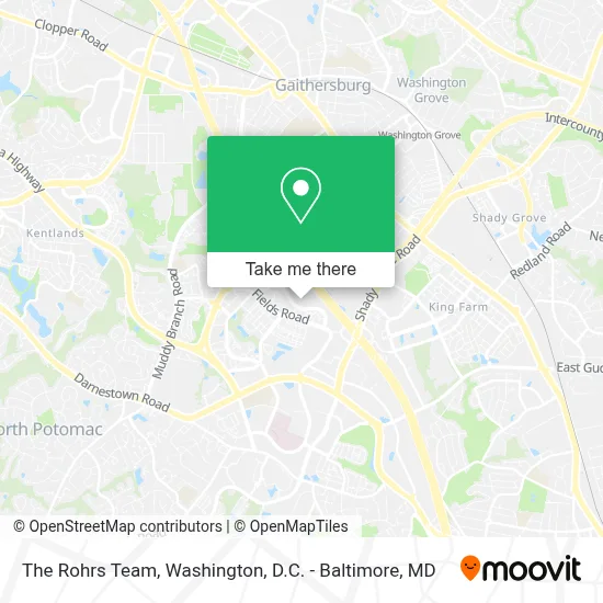 The Rohrs Team map