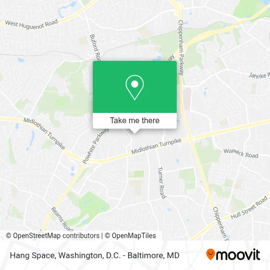 Hang Space map