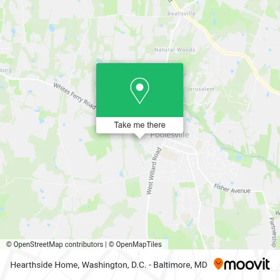Hearthside Home map