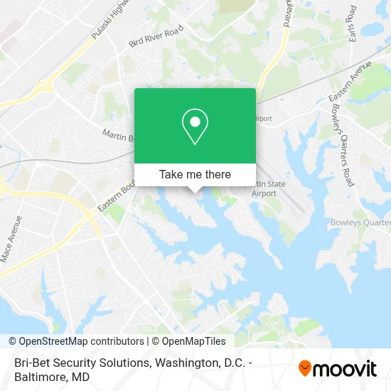 Bri-Bet Security Solutions map