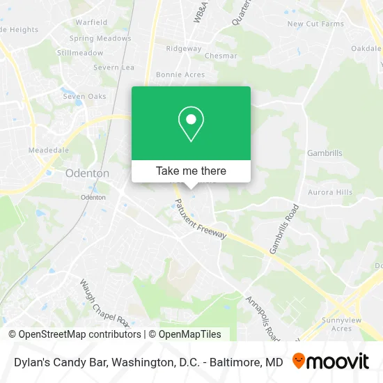 Dylan's Candy Bar map