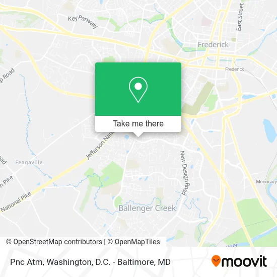 Pnc Atm map
