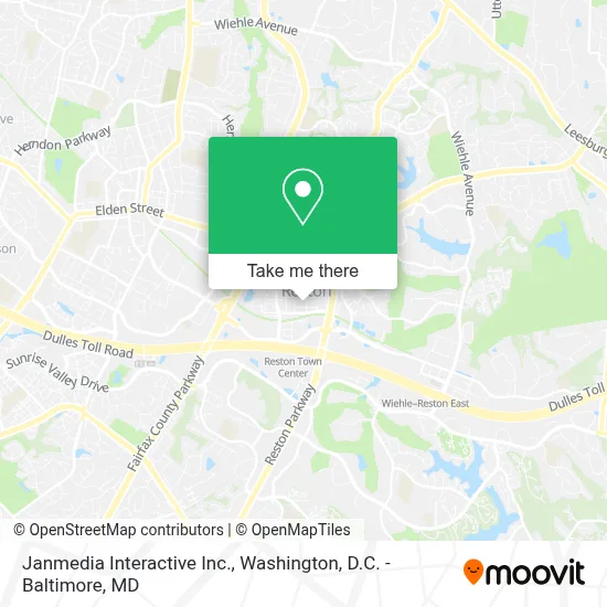 Janmedia Interactive Inc. map