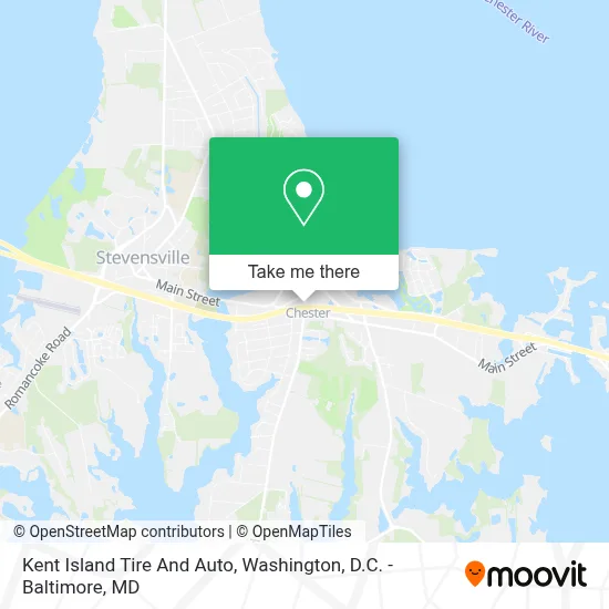 Kent Island Tire And Auto map