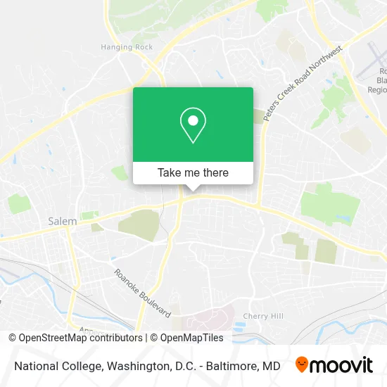 National College map